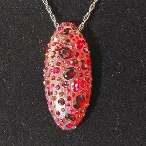 Alexis Bittar Large Pendant Necklace. 28"